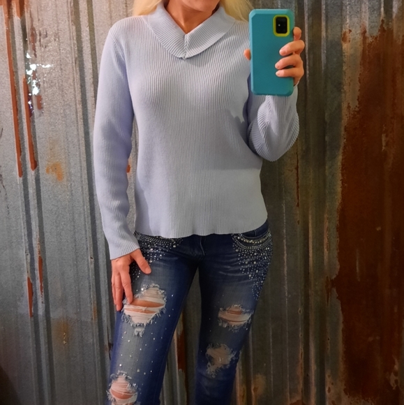 VINTAGE Studio Works Ribbed Sweater - Picture 4 of 11